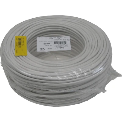 Afbeelding van Benson Stroomkabel Rond 3 x 0.75 100 meter Wit
