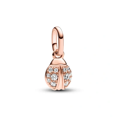 Afbeelding van Pandora Me Lucky Ladybird Charm 783043C01with14 Carat RoseGold Plating