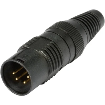 Afbeelding van Hicon XLR plug 4pin HI X4CM G