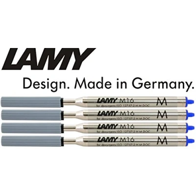 Afbeelding van LAMY M16 vulling voor ball point pen (4x, blauw M)