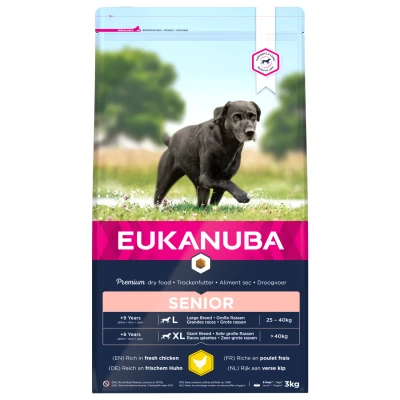 Afbeelding van 2x Eukanuba Dog Caring Senior Large 3 kg