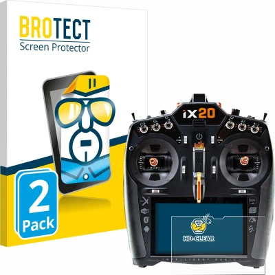 Afbeelding van BROTECT Screenprotector voor Spektrum iX20 Folie Beschermfolie transparant (2 Stuks)