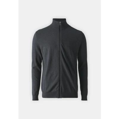 Afbeelding van Selected Homme BERG FULL ZIP B NOOS Vest, Heren, Maat: Small, Antracit/melange