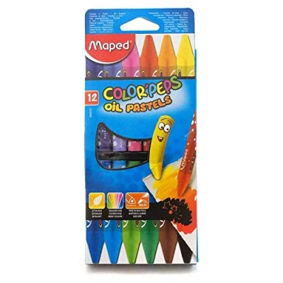 Afbeelding van MAPED Doos met 12 oliepastels Oil Pastel
