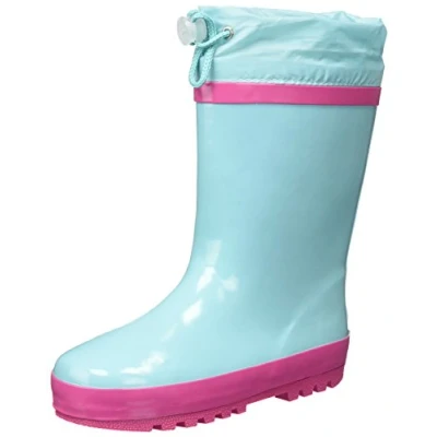 Afbeelding van Rubberen laarzen, basic gevoerd, turquoise, 24/25 EU
