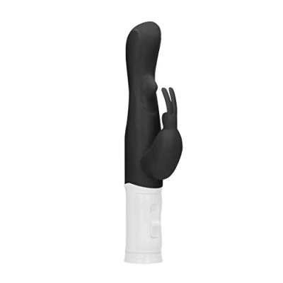 Afbeelding van Rotating Rabbit Vibrator Black
