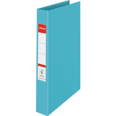 Afbeelding van Esselte Colour&#039;Breeze ringmap, 2 ringen, PP, ft A4, met harde kaft, groen ringmap