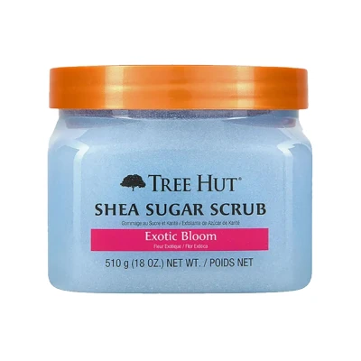 Afbeelding van Tree Hut Exotic Bloom Shea Sugar Body Scrub 510 gram