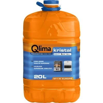 Afbeelding van Qlima Kristal Kachelbrandstof 20 Liter Oranje Kachel Brandstof