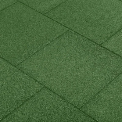Afbeelding van Valtegels 24 st 50x50x3 cm rubber groen