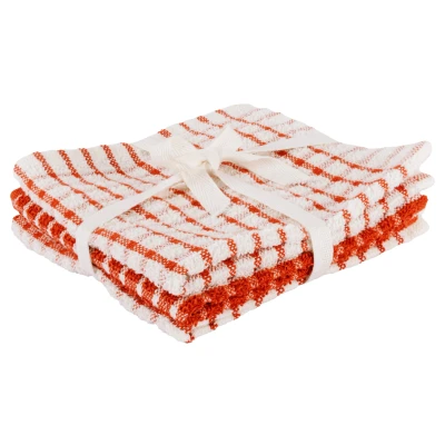 Afbeelding van Cosy &amp; Trendy Vaatdoekjes Stoff Roest 30x30 cm 3 delig