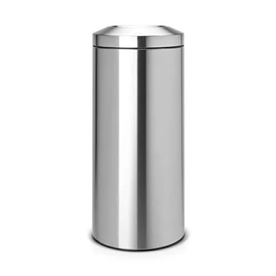 Afbeelding van Brabantia papierbak vlamdovend rond 30ltr RVS