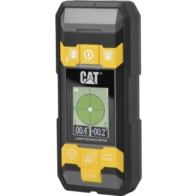 Afbeelding van Caterpillar 4in1 Laserafstandsmeter Incl. kruislijnlaser Meetbereik (max.) 40 m