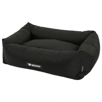 Afbeelding van Wooff Mand Cocoon All Weather Zwart Hondenmand Small