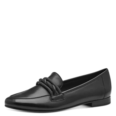 Afbeelding van Marco Tozzi Instappers, Dames, Maat: 40, Black nappa Leer