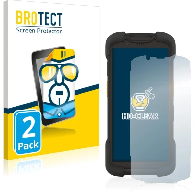 Afbeelding van BROTECT Screenprotector voor Zebra TC78 Folie Beschermfolie transparant (2 Stuks)