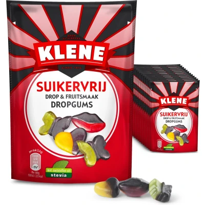 Afbeelding van Klene Dropgums 12x110g