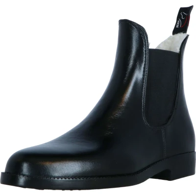 Afbeelding van HKM Jodhpurs Rubber met Teddyvoering Zwart 40