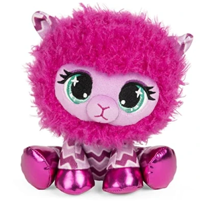 Afbeelding van GUND pluche dier P.Lushes Pets Shelly O?Llama 20 cm Lama Magenta geïnspireerd op modetrends grootte om te verzamelen Podiumcollectie 6064063 speelgoed voor