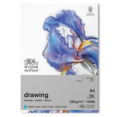 Afbeelding van Winsor &amp; Newton Tekenblok Medium Korrel A4