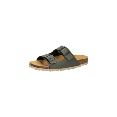Afbeelding van LICO Unisex Pantoffels voor kinderen, Maat: 30, Oliv Hoogwaardig imitatieleer