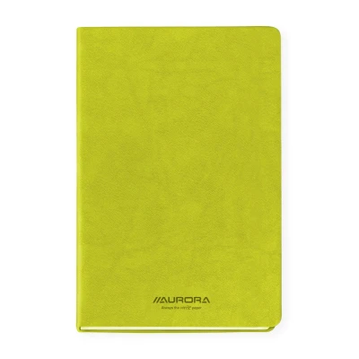 Afbeelding van Notitieboek Aurora Capri A5 192blz lijn 80gr groen