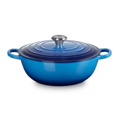 Afbeelding van Le Creuset Braadpan Marmite Azure 28 cm