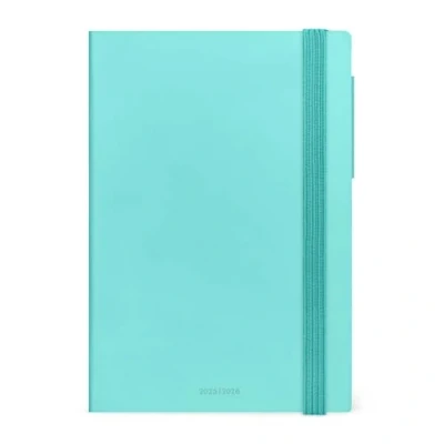 Afbeelding van LEGAMI AGENDA 2025 2026 16mnd WEEK OP 2 VERTICAAL HARDCOVER AQUATIC AWE
