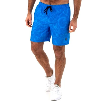 Afbeelding van Falcon Dray zwemshort heren blauw dessin