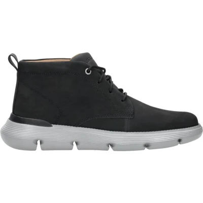 Afbeelding van Skechers Garza Fontaine Veterboots, Heren, Maat: 42, Zwart Leer