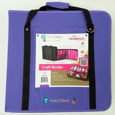 Afbeelding van Purple Craft Binder (40x38x10 cm)