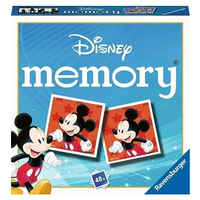 Afbeelding van Ravensburger Disney Mini Memory Matching Picture Snap Pairs Game voor kinderen leeftijd 3 jaar oud