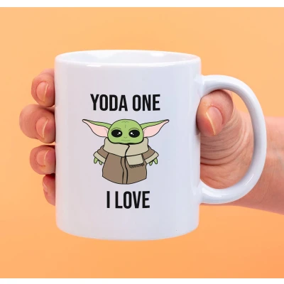 Afbeelding van Mok Yoda One I Love