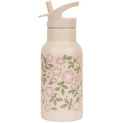 Afbeelding van A Little Lovely Company RVS Drinkfles Bloesems Roze