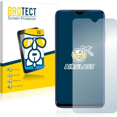 Afbeelding van BROTECT Screenprotector voor Xiaomi Redmi 9T Folie Beschermfolie Beschermglas transparant