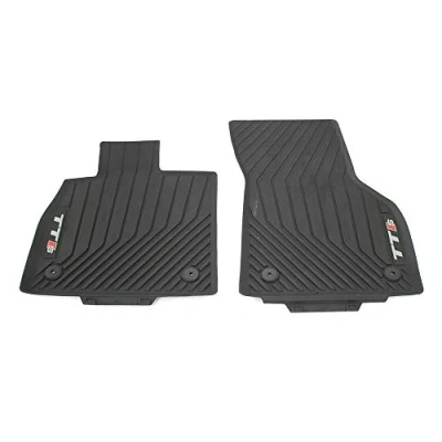 Image de Audi 8S0061221041 Lot de 2 tapis sol en caoutchouc pour l&#039;avant toutes saisons avec inscription TTS Noir