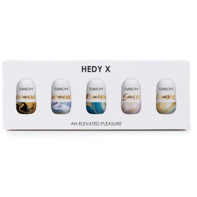 Afbeelding van Svakom Hedy X Masturbatie Ei 5 Stuks Mixed GRATIS TOY bij iedere bestelling v.a. 40,