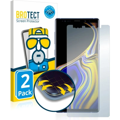 Afbeelding van BROTECT Screenprotector voor Samsung Galaxy Note 9 Folie Beschermfolie matte volledig dekking (2 Stuks)