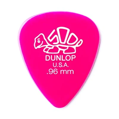 Afbeelding van Dunlop 41R96 Delrin 500, 0.96 mm, 72 pack plectrumset, roze