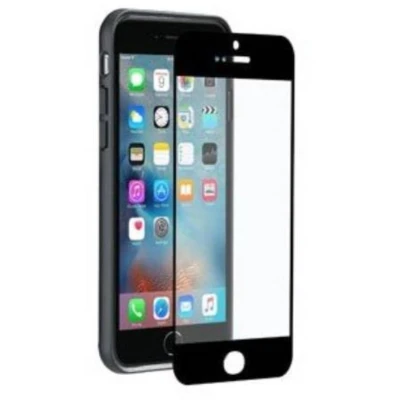 Afbeelding van MYWAY, Schermbeschermer Geschikt voor Apple iPhone 6/6S EASY GLASS CASE FRIENDLY, Zwart