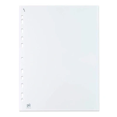Afbeelding van OXFORD Quick&#039;in showtas, A4, uit glasheldere PP, 11 gaatsperforatie, 70 micron, doos van 100 stuks showtassen