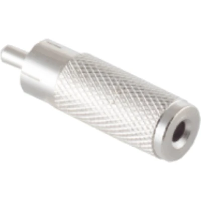 Afbeelding van Tulp mono (m) 3,5mm Jack (v) adapter / metaal