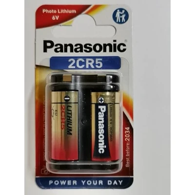Afbeelding van Corp. Panasonic lithium batterij 2CR5 6V blister 1