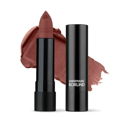 Afbeelding van ANNEMARIE BÖRLIND Effective Natural Beauty lippenstift, mat, truffel, pruim (4 ml), intensieve kleuren met mat effect, hyaluron hydrateert en glad, voor optimaal comfort, veganistisch.