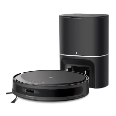 Image de Tapo RV20 Max Plus Robot aspirateur avec fonction de balayage et station d&#039;aspiration automatique, puissance ultra puissante 5300 Pa, fin, 83 mm, compatible Alexa Google