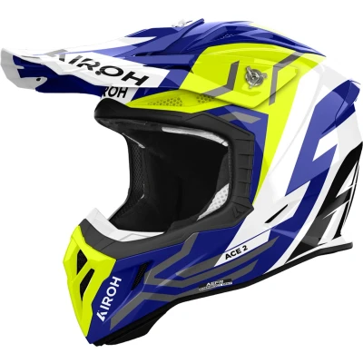 Afbeelding van Airoh Aviator Ace 2 Ground Yellow Gloss L Maat Helm