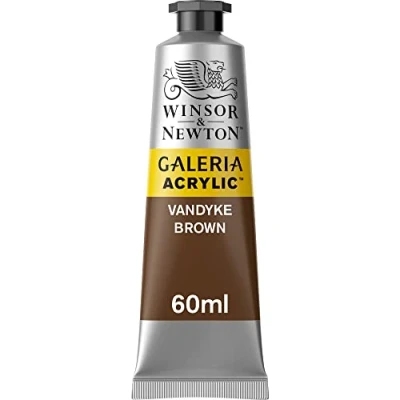 Afbeelding van Winsor &amp; Newton Galeria Acryl 60 ml Bruin Van Dyck Serie 1