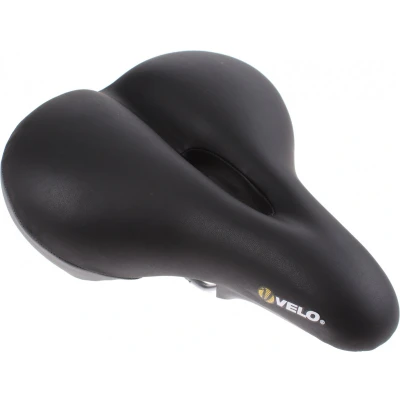 Afbeelding van Meevormend Velo Zadel Tour Memory Foam Heren Zwart