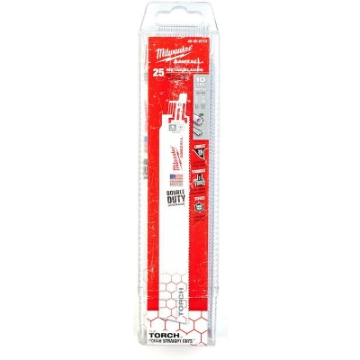 Afbeelding van Milwaukee Reciprozaagblad Metaal TORCH 230mm A 25st