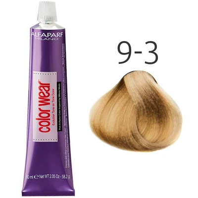 Afbeelding van Alfaparf Color Wear 9.3 Zeer Licht Goudblond